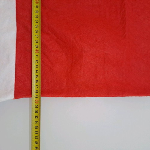 Chair covers Christmas Santa hat set like new, 6 pieces