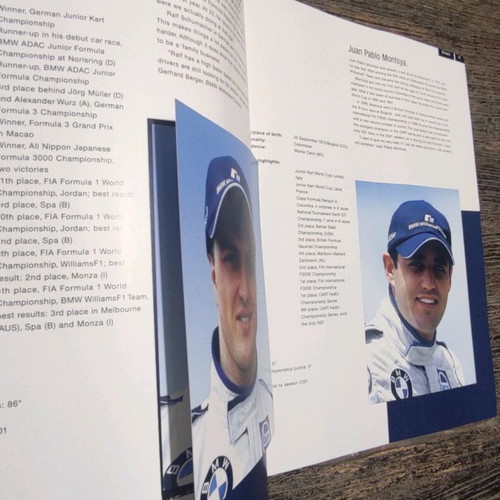 COLLECTIBLE magazine presenting the BMW F1 team through the team's Paddock!!