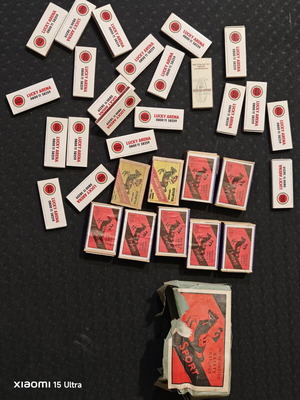 Vintage matchbox collection Lucky Arena & Sport, new