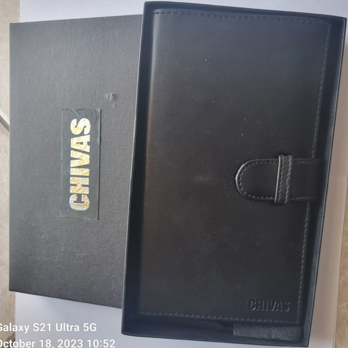 Chivas Regal Organizer Wallet new, black
