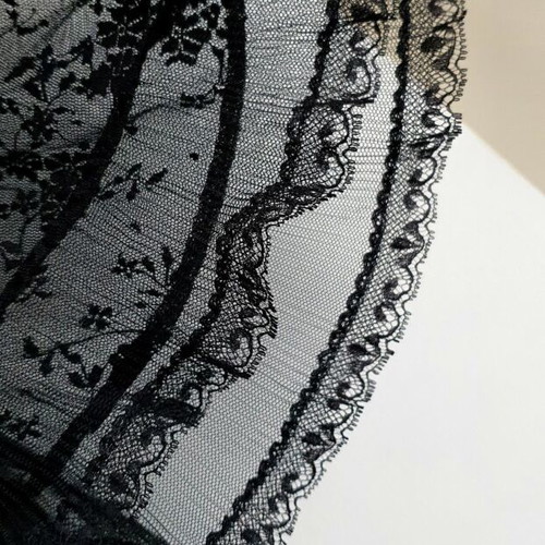 Lynne lace long dress new, black, size M