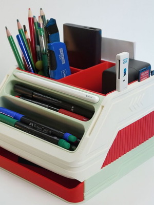 Poly-Desk Organizer new, multifunctional desk organizer