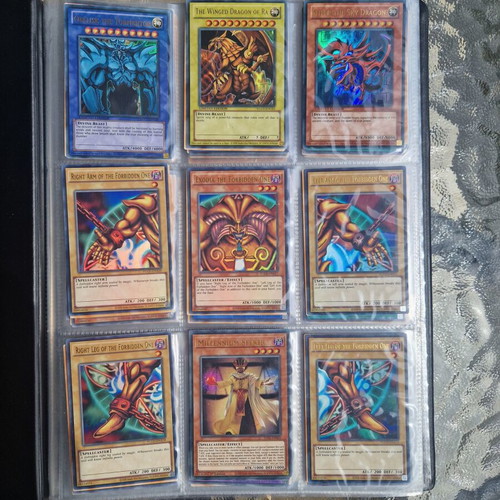 Yu-Gi-Oh album new with authentic cards