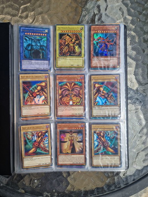 Yu-Gi-Oh album new with authentic cards