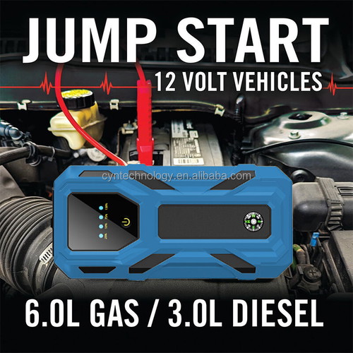 Jump Starter battery charger new with power bank and LED flashlight