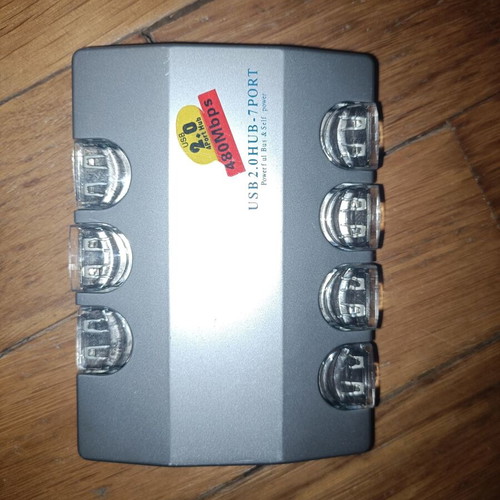 Usb hub 7 ports used with colored lights
