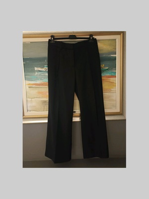 H&M Black Wide Pants Like New, Size 38