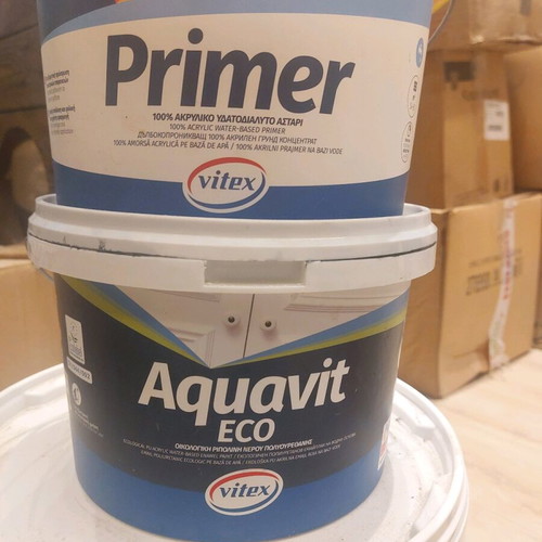 Vito Eco plastic ecological paint new, white color