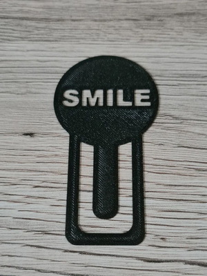 Smile bookmark new