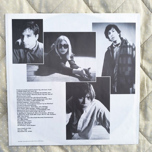 Sonic Youth Dirty 1992 Original European Pressing 2xLP like new