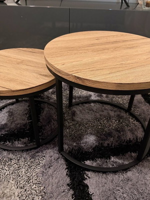 Τραπέζια σαλονιού σαν καινούργια, σετ 2 τεμαχίων