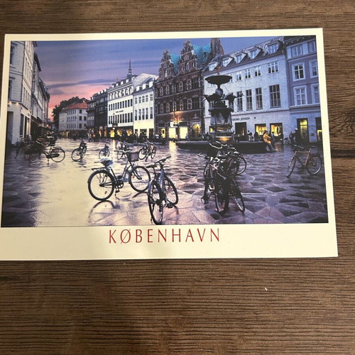 Postcards from Copenhagen Denmark like new, set of 2