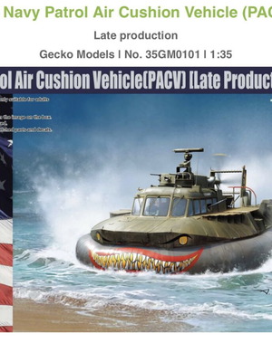 US Navy Patrol Air Cushion Vehicle (PACV) Late Production Model 1/35