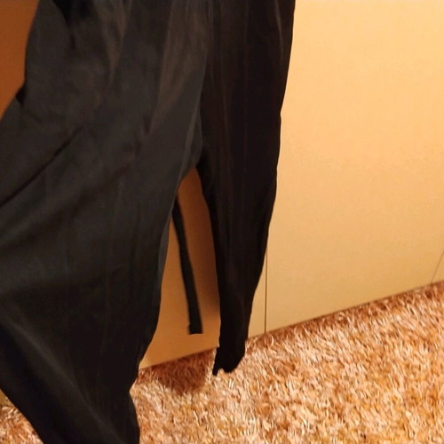Black one-piece jumpsuit backless like new, size M