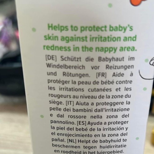 Mama Bear cream for diaper rash protection with zinc oxide and panthenol 150 ml new