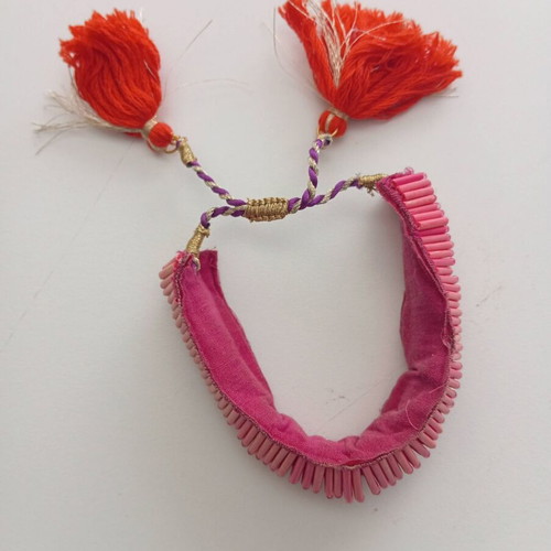 Boho-Chic bracelet Zara in orange-fuchsia like new