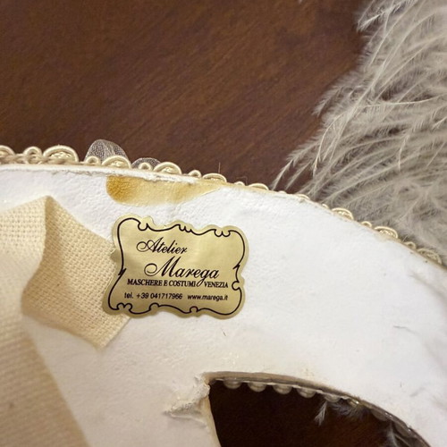 Authentic Venetian handmade mask from Atelier Marega
