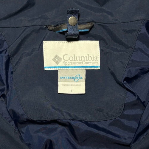 Columbia 3-in-1 Ski Jacket like new, black and blue