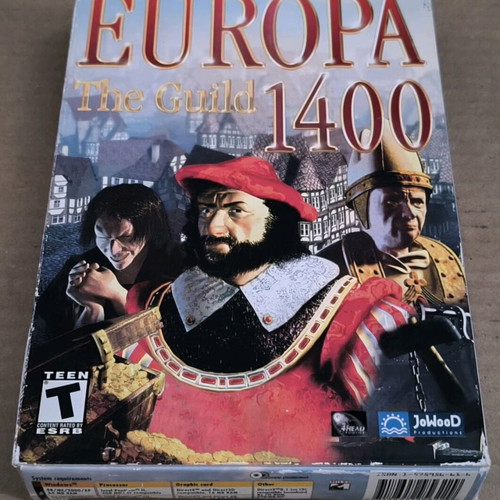 Europa 1400 The Guild (Jowood) PC CD-ROM like new