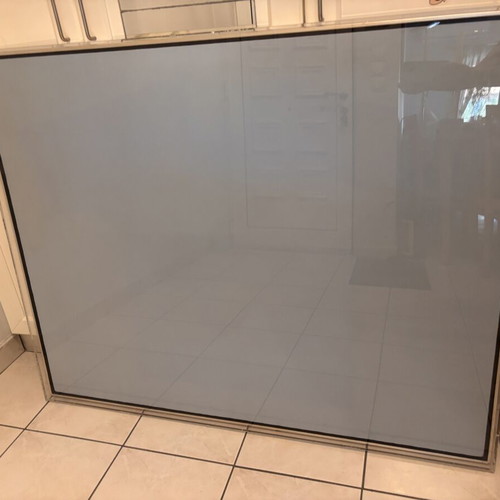 Special silver frame used with plexiglass and foam for collectibles