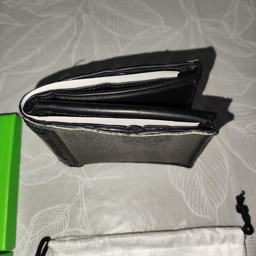 La Martina men's wallet used, gray and black