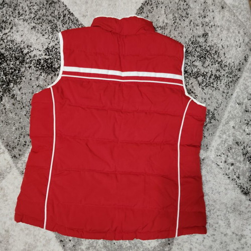 Nike reversible winter vest like new, red and white