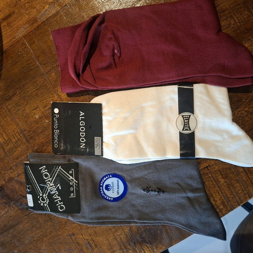 Men's socks new, pack of 3 pairs 100% cotton