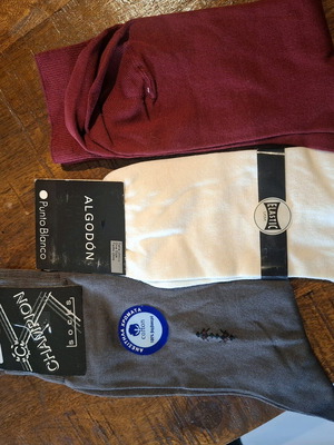 Men's socks new, pack of 3 pairs 100% cotton