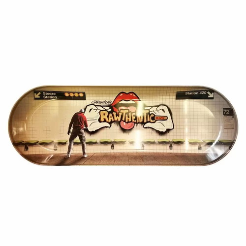 Raw Skate Deck rolling tray 44 x 15cm new