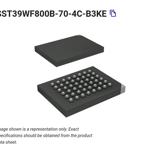 SST39WF800B-70-4C-B3KE new, pack of 2 pieces