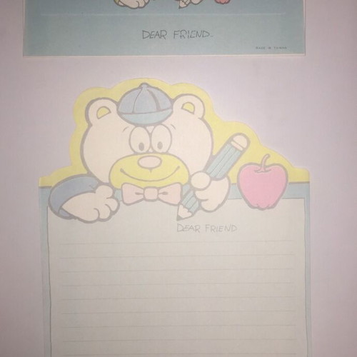 Correspondence set like new with sheets and folders