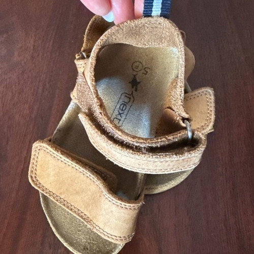 Next leather baby sandals, size 20