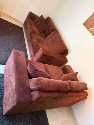 Sofa set two-seater and three-seater like new