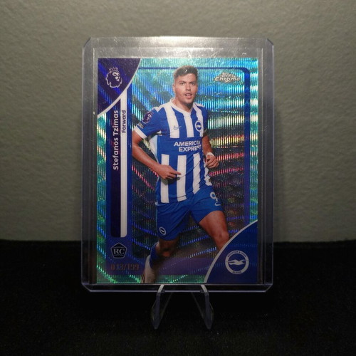 Stefanos Tzimas Topps Chrome Premier League 2025-26 Brighton card