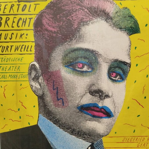 Collectible poster like new, The Threepenny Opera 58×81