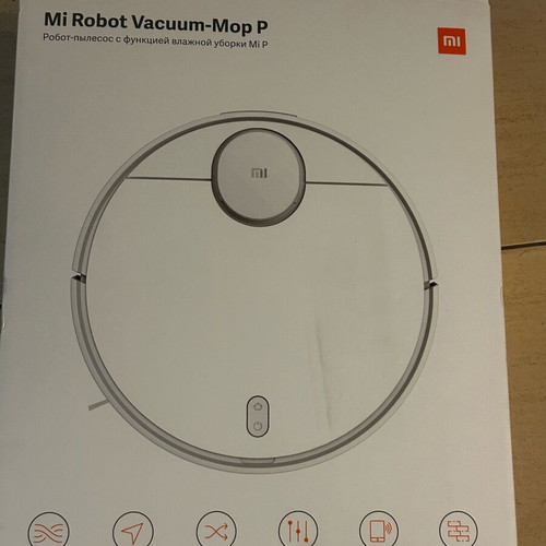 Robotic Vacuum Mop P like new, white