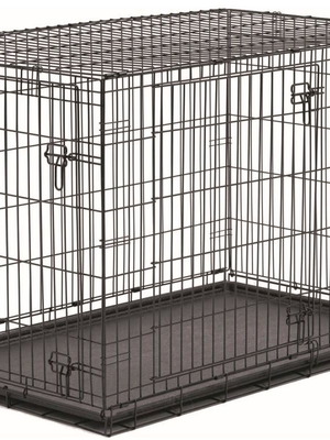 Dog crate used for medium-sized breeds