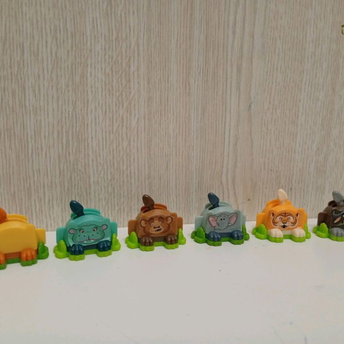 Kinder Surprise Joy figures miniatures Funny Natoons Nature animals collection used