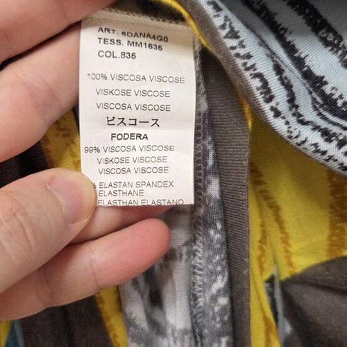 Missoni summer dress used, size Small, colorful with pockets