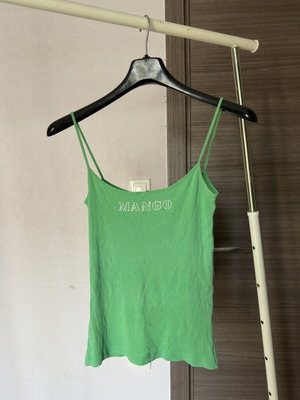 Mango green top size S like new