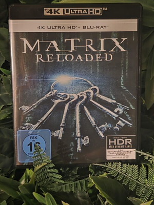 The Matrix Reloaded 4K Ultra HD Blu-Ray German edition like new