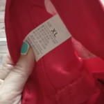 Jeans elastic red like new