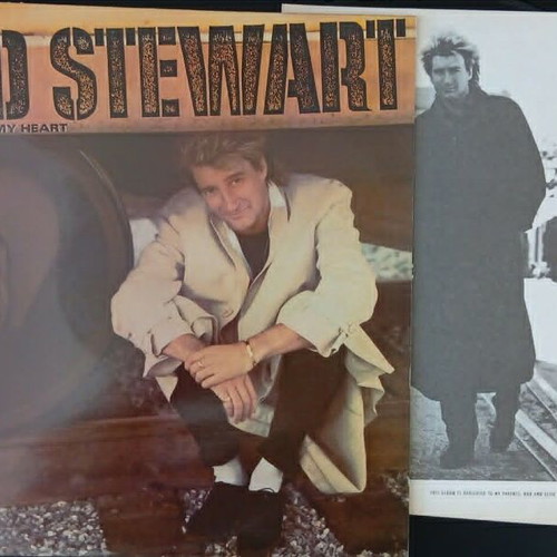 Rod Stewart Every Beat Of My Heart LP used, UK 80's pop