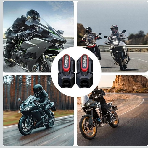 Motorcycle Crash Bar Protectors set, new