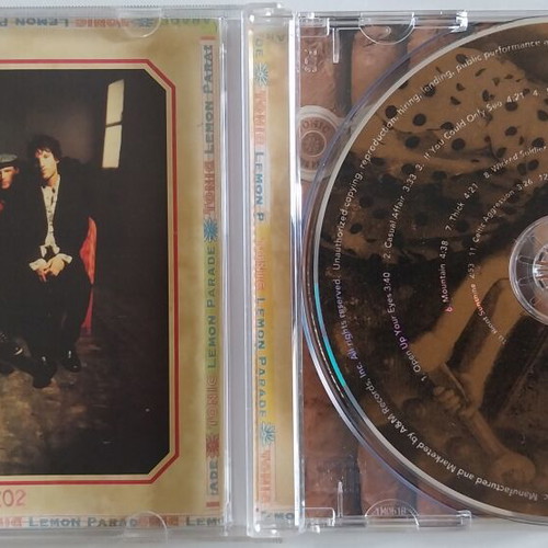 Tonic Lemon Parade CD like new, rock