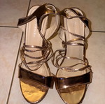 Mannika High Heels Like New Rose Gold Size 37