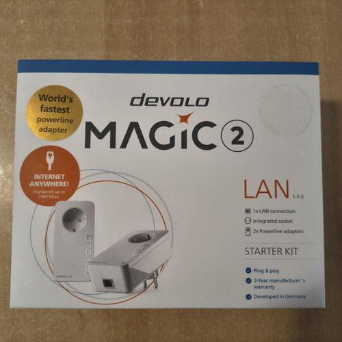 Devolo Magic 2 LAN Starter Kit new, sealed