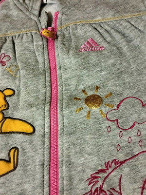 Adidas 2-3 years like new with Winnie the Pooh
