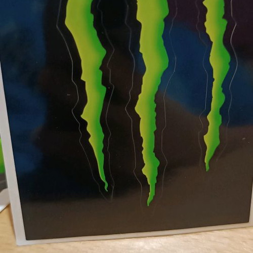 Monster stickers new, large 12x17cm and small 8.5x11cm