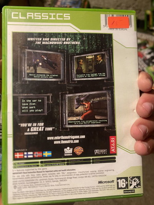 Enter the Matrix Xbox classic game